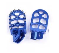 Reposapiés Motocicleta Estriberas Reposapiés Piezas Pedal para WR200 para WR250 para WR500 para WR 200 250 500 para XT250 Motocicleta Reposapiés(Azul)