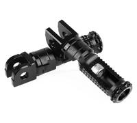 Reposapiés Motocicleta Para BMW Para S1000R Para S1000RR Para R1200 Para R NineT Para Racer HP4 Estriberas Delanteras De Motocicleta(Black)