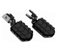 Reposapiés Motocicleta Para BMW R1100GS R1150GS R1200 800GS RnineT Reposapiés Ajustables Aluminio Para Motocicleta(Black With Cover)