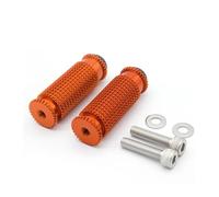Reposapiés Motocicleta Para DUCATI Para Diavel 2011-2015 Carbon 2011-2016 AMG 2011-2012 Reposapiés Traseros Para Motocicleta Estriberas Pedal 8 Mm(Orange)