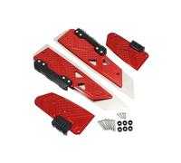 Reposapiés Motocicleta Para FORZA 350 NSS Para Forza350 NSS350 2018 2019 2020 2021 Reposapiés Para Motocicleta Pedal De Pie Placa Estribo Estribos(Red)