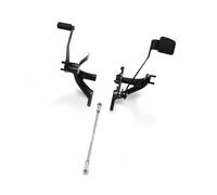 Reposapiés Motocicleta Para Harley Para Softail Para Street Bob FXBB 114 FXBBS Low Rider FXLR 107 FXLRS 117 2018-2023 Estriberas Estándar Forward Control(A)