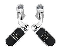 Reposapiés Motocicleta Para Harley Para Touring Para Road Para King Para Glide Electra Street Sportster Softail 125 "estriberas Carretera Ajustables Estriberas Cortas(A)