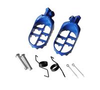 Reposapiés motocicleta para Honda CRF XR 50 70 Xmotor SSR KAYO Pit Dirt Bike(Blue)