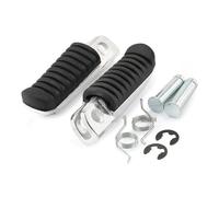 Reposapiés Motocicleta para Kawasaki para ZR 250 400 550 750 1100 Zephyr ZR7 ZR7S ZRX 400 1100 1200 R/S/D Reposapiés de Motocicleta Reposapiés de Pedal Delantero Reposapiés Motocicleta Estriberas