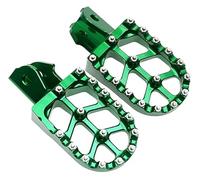 Reposapiés Motocicleta Para Sur-Ron Surron Light Bee SX Estriberas CNC Para Motocicleta(Green)