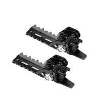 Reposapiés Motocicleta Reposapiés delantero motocicleta para R1200GS reposapiés carretera 25mm barras choque reposapiés motocicleta para Explorer Pedal de barra protectora Estribos anchos Pedales