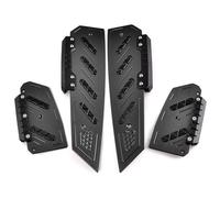Reposapiés Motocicleta Reposapiés Para Motocicleta Estribo Placa De Pedal Estribos Para Forza350 Para FORZA 350 NSS 2020-2023(Black)