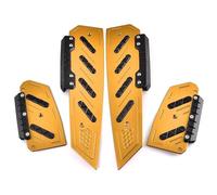 Reposapiés Motocicleta Reposapiés Para Motocicleta Estribo Placa De Pedal Estribos Para Forza350 Para FORZA 350 NSS 2020-2023(Oro)