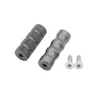 Reposapiés Motocicleta Reposapiés Universal M6 6MM CNC para Motocicleta Reposapiés Trasero, Pedal De Clavija De Cambio De Marchas Estriberas Reposapiés(1)