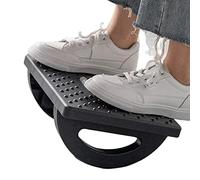 Reposapiés, oficina para debajo del escritorio, reposapiés con soporte carga fuerte, almohada ergonómica para reposapiés debajo del escritorio y rodillo masajeador para relajar los pi
