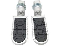Reposapiés para BMW G650 GS G 650GS 2009-2017 Pedales de Motocicleta descansa Pedal reposapiés Traseros Ajustables giratorios para pasajeros Reposapiés Delanteros(Rear-Adjustable-b)