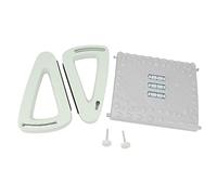 Reposapiés para debajo del escritorio, taburete ergonómico ajustable con rodillo de textura de masaje para oficina, hogar, Material PP, 6 altura ajustable (Verde)