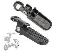 Reposapiés Para E-Bike 2 Pedales Bicicleta Plegable Antideslizante | Reposapiés Trasero E-Bike Para Scooters, Ciclomotores, Motocicletas, Bicicleta Al Aire Libre, Rutas Diarias, Larga Ba