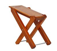Reposapiés para guitarra de madera maciza con pedal y reposapiés de 4 niveles, ajustable, plegable, de madera, pedal para reposapiés