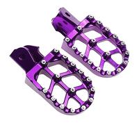 Reposapiés para moto Compatible con Surro Light Bee SX, bicicleta eléctrica todoterreno, motocicleta, estriberas CNC, montaje de pedales, soporte actualización(Purple)