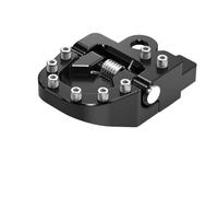 Reposapiés para moto Compatible con Suzuki DRZ 400 S DRZ400S 2000-2024 SM 2005-2024. Estriberas anchas y placa de extensión punta pedal freno plegable(MULTI)