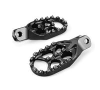 Reposapiés para moto Compatible con Suzuki DRZ 400 S DRZ400S 2000-2024 SM 2005-2024. Estriberas anchas y placa de extensión punta pedal freno plegable(Khaki)