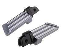 Reposapiés Para Moto Para Shotgun 650 Para Hunter 350 Para INTERCEPTOR Para CONTINENTAL GT650 Estriberas Delanteras Conductor(C-Gray)