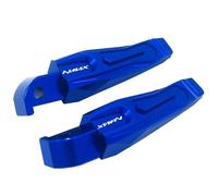 Reposapiés para Moto YAMAHA NMAX 155 N-MAX 125 N-MAX - Accesorios de Motocicleta Traseros de Pasajero CNC (Blue)