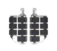 Reposapiés para Motocicleta Barra De Protección para Motor Carretera Pedal Apoyo Estribera para 883 1200 para XL para Sportster 2004-2013 Estriberas Pasajero(White)