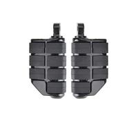 Reposapiés para Motocicleta Barra De Protección para Motor Carretera Pedal Apoyo Estribera para 883 1200 para XL para Sportster 2004-2013 Estriberas Pasajero(Black)