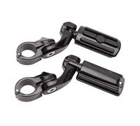 Reposapiés para motocicleta, clavijas de carretera para protector de motor de 1,25 "Compatible con Davidson Road Glide Electra King Street Estriberas