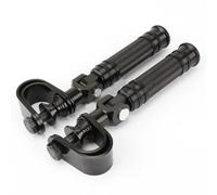 Reposapiés para Motocicleta, Color Negro, De 25 Mm Y 32, para Barra Protección, para Carretera, con Abrazadera Junta Tórica para Harley Custom