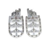 Reposapiés para Motocicleta/Compatible con Honda CRF300L Rally CRF300 L CRF 300 L CRF 300L 2021 2022 2023, Accesorios for Motocicleta, reposapiés, estriberas, Pedales(Silver)