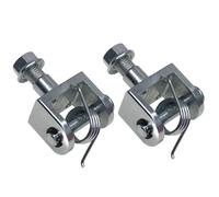 Reposapiés para motocicleta Compatible con Sur-Ron Light Bee X y S Estriberas de aluminio duraderas para motocicletas Reposapiés Pedal soporte conexión Estriberas Moto para(Bracket kit 2 piece)