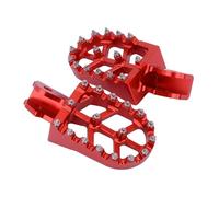 Reposapiés para motocicleta Compatible con TALARIA Compatible Sur Ron Light Bee X/S Compatible Honda CRF150F/230F Reposapiés Pedales Estriberas Moto para(Red)
