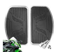 Reposapiés Para Motocicleta, Estribera para Scooter de Turismo, Reposapiés con Acabado Mate para Carretera, Viaje, Terreno y Conducción