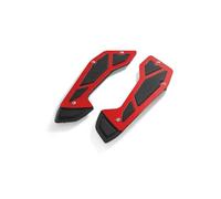 Reposapiés Para Motocicleta Estribo Almohadillas Para Los Pies Placa Del Pedal Estribos Para N Max NMax 125 150 155 NMax125 NMax150 NMax155 Reposapiés Motocicleta(Red,Frente)