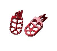 Reposapiés para Motocicleta para CRF1000L Africa Twin/DCT Twin Adventure 2019 2020-2021 2022,Pedales de Freno de Cambio de Marchas,Red