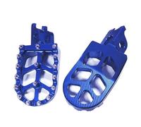 Reposapiés Para Motocicleta Para CRF300L Para Rally 2021 2022 2023 Reposapiés De Motocicleta Pedales Clavijas Pie(Blue)