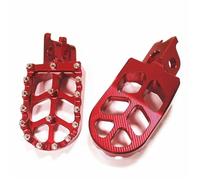 Reposapiés Para Motocicleta Para CRF300L Para Rally 2021 2022 2023 Reposapiés De Motocicleta Pedales Clavijas Pie(Red)