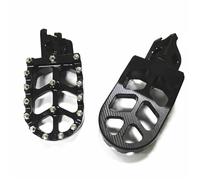 Reposapiés Para Motocicleta Para CRF300L Para Rally 2021 2022 2023 Reposapiés De Motocicleta Pedales Clavijas Pie(Negro)