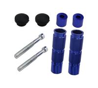 Reposapiés Para Motocicleta Reposapiés Para Moto | Pedales De Aleación De Aluminio Para Repuesto Y Modificación De Bicicleta De Montaña Gravel Y Eléctrica Azul