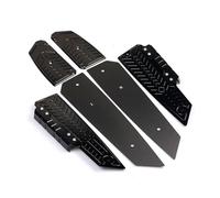 Reposapiés para Motocicleta Reposapiés para Motocicleta Forza300, Forza125, Forza250, Forza 125, 250, 300 MF13, Estribo, Almohadillas, Placa De Pedal, Estribos(Black)