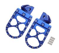 Reposapiés para motocicleta Sur Ron Light Bee S/X para Segway X260 X160 para Talaria Sting MX3 MX4 XXX Taparia (azul)