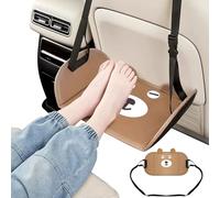 Reposapiés para niños, soporte de pie ajustable, accesorios de viaje para aviones y coches, útiles aparatos aeroplanos para hacer viajes de larga distancia, fácil y cómodo