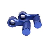 Reposapiés Para NIU US U1C U + B M2 MS accesorios eléctricos para motocicleta bicicleta Scooter Pedal manivela pierna Pedal clavijas palanca enlaces reposapiés Estriberas Moto(Azul)