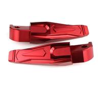 Reposapiés Para Pasajero Trasero De Motocicleta Pedal De Estribo Para MT-07 2013 2014 2015 2016 2017 2018 2019 Reposapiés Motocicleta(Red)