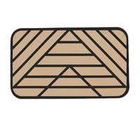 Reposapiés para pedal de automóvil: protector de tapete de piso de PVC, almohadilla para el talón resistente con herramienta de costura de bricolaje, parche interior para camión y vehículo para seguri