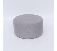 Reposapiés para Sala de Estar, pequeño sofá otomano Acolchado de Lino, reposapiés para Adultos y niños, Asiento Plegable para Dormitorio, Entrada, Oficina, tocador, habitación de