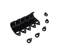 Reposapiés Para Saxofón, Accesorios De Viento De Madera, Soporte Para Dedo ABS Para Saxofón Alto Tenor Soprano, Piezas De Instrumentos, 5 Unids/set