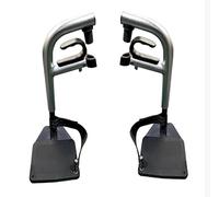 Reposapiés para Silla de Ruedas Eléctrica, Almohadilla para la Pierna del Pedal, Reposapiés para Silla de Ruedas de Repuesto, Pieza Universal para Silla de Ruedas (1 Par)