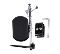 Reposapiés para sillas de ruedas estándar Premium para silla de ruedas, fácil de instalar, derecho, 15 x 10 x 5 cm