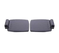 Reposapiés para sillas de Ruedas Reposapiés antideslizante for silla de ruedas, repuesto Pedal con tubo for pierna, placa pie, accesorios for, 1 par(ABS-No Leg Tube)