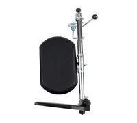 Reposapiés para sillas de Ruedas Silla de ruedas pierna completa derecha e izquierda sde soporte pedal recta tablero protección colgante(Electroplating-left)